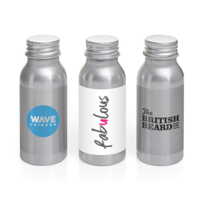 NATURAL FOAM BATH in an Aluminium Metal Bottle, 50Ml