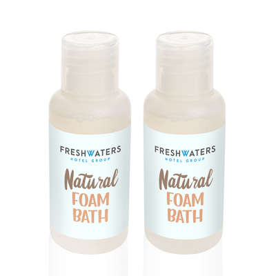 RELAXING NATURAL FOAM BATH in a Part Pcr Bottle, 50Ml