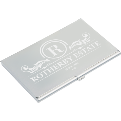 ALUMINIUM METAL BUSINESS CARD HOLDER