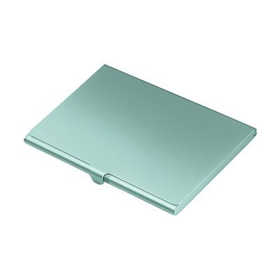 CLASSIC POCKET BUSINESS CARD HOLDER in Matt Silver