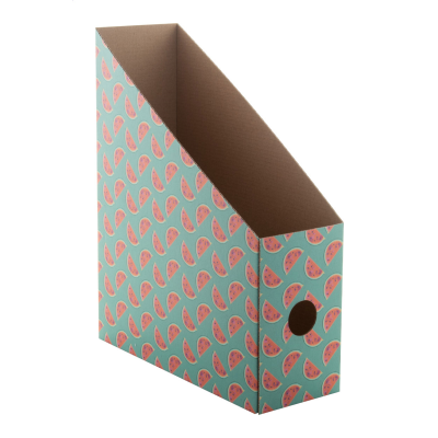 CUSTOM DESK FILE ORGANIZER in White