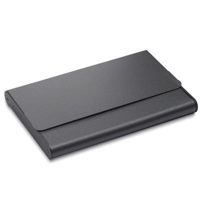 HALIFAX METAL BUSINESS CARD HOLDER in Dark Grey