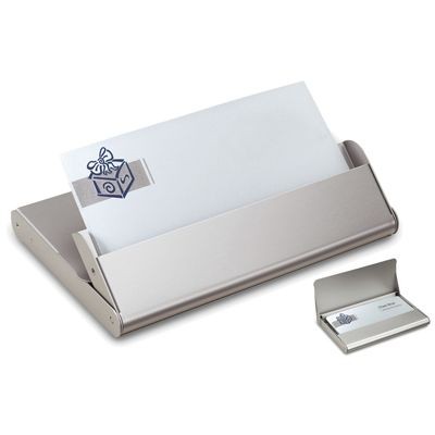 HALIFAX METAL BUSINESS CARD HOLDER in Silver