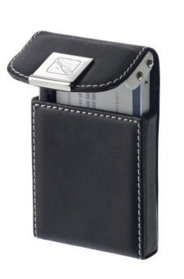 LEVANT CARD CASE in Black
