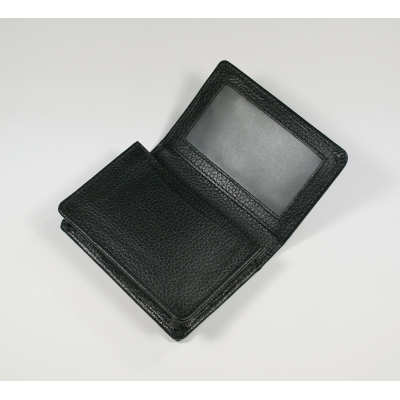 MELBOURNE BUSINESS CARD WALLET IN BLACK RFID