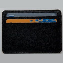 SLIM CARD HOLDER in Chelsea Leather