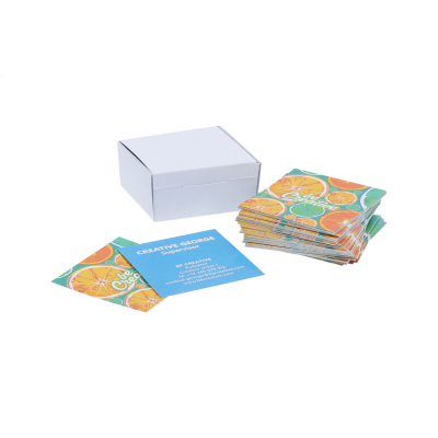 CUSTOM BUSINESS CARDS in White