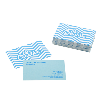 CUSTOM TEARPROOF BUSINESS CARDS in White