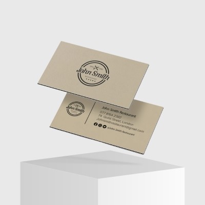 DUPLEX EXTRA THICK BUSINESS CARD