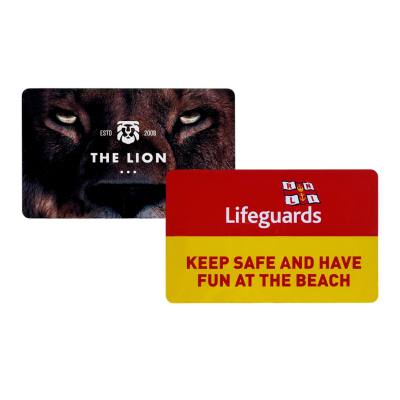 PRINTED PLASTIC CARDS