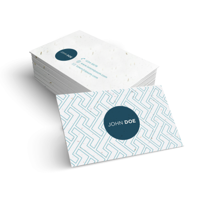 SEEDED PAPER BUSINESS CARDS (2PP)