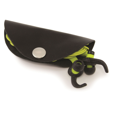 RECYCLED ELEATHER TACO CABLE TIDY