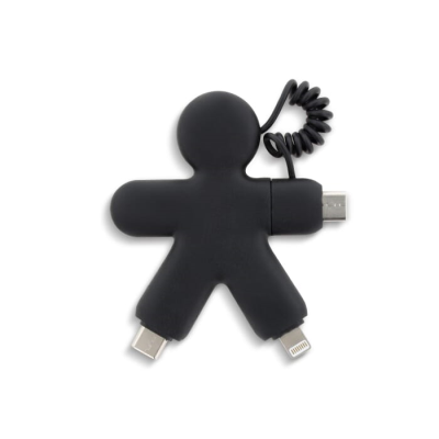 2064 | XOOPAR BUDDY ECO CHARGER CABLE in Black