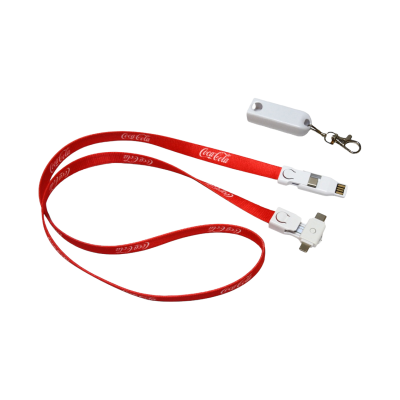 4-IN-1 CHARGER CABLE LANYARD