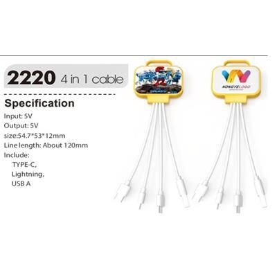 4-IN-1 CHARGER CABLES