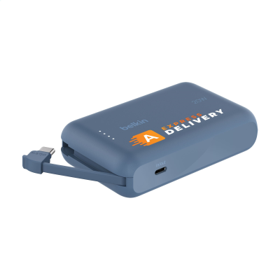 BELKIN BOOSTCHARGE POWERBANK 10K INTEGRATED CABLE in Blue