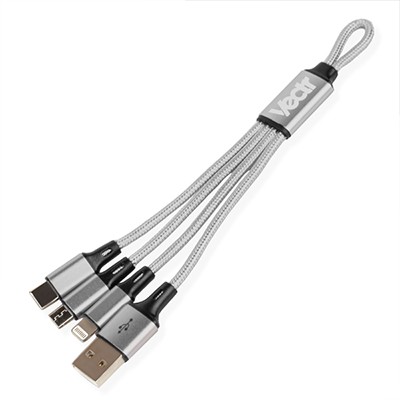 BRAIDED 3 -IN -1 CABLE
