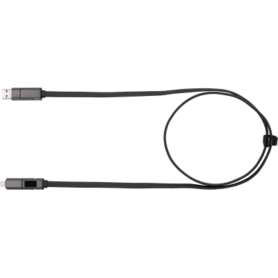 BRANDCHARGER ECO CHARGER CABLE in Gunmetal Grey