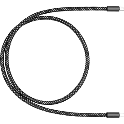 BRANDCHARGER RPET CHARGER CABLE in Gunmetal Grey