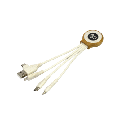 C31 - 3 in 1 Cable in Bamboo