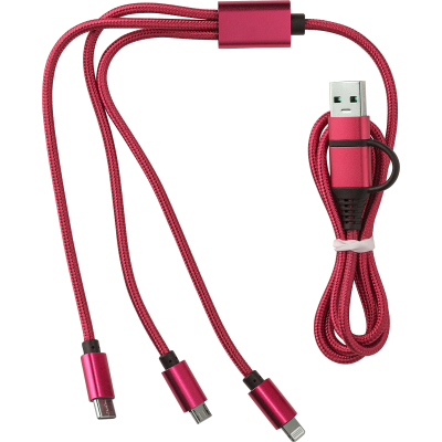 CHARGER CABLE in Red