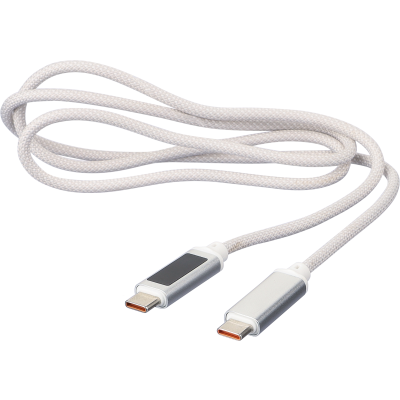 CHARGER CABLE in White