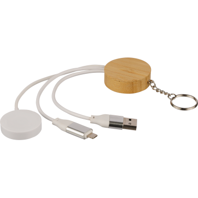 CHARGER CABLE SET in Brown