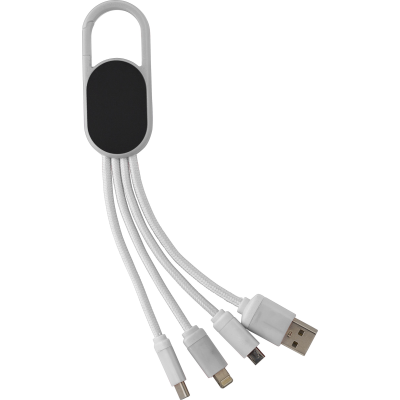 CHARGER CABLE SET in White