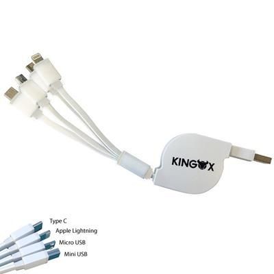 EXTENDABLE MULTI CHARGER in White Trim