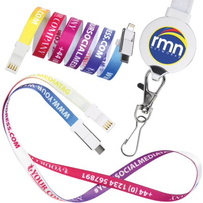 PROMO 3-IN-1 USB LANYARD CABLE