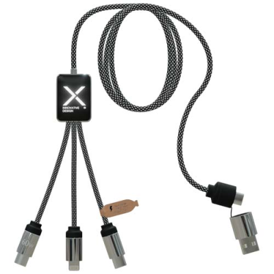 SCX,DESIGN C33 60W TYPE-C CHARGER CABLE with Dual Light-Up Logo 