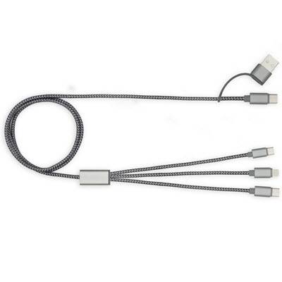 TRIDENT 2 + RPET 3-IN-1 CABLE in Graphite Grey