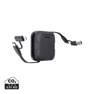 URBAN VITAMIN SAN JOSE 100W STAND with Retractable Cable in Black