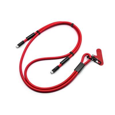 USB-C LANYARD CHARGER CABLE – 60W FAST CHARGE & DATA TRANSFER