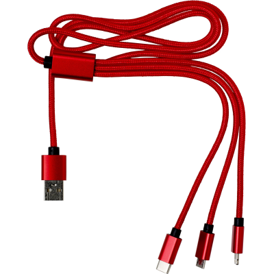 USB CHARGER CABLE in Red