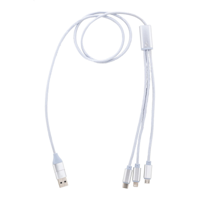 USB CHARGER CABLE in Silver