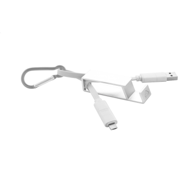 USB CHARGER CABLE in Silver