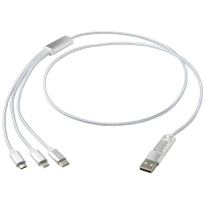 VERSATILE 5-1 RECYCLED ALUMINIUM METAL CHARGER CABLE