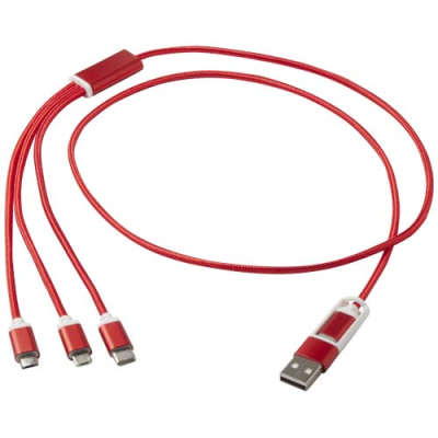 VERSATILE 5-1 RECYCLED ALUMINIUM METAL CHARGER CABLE