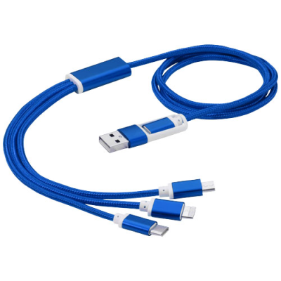 VERSATILE 5-IN-1 CHARGER CABLE in Royal Blue