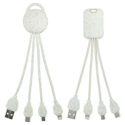 WHEAT STRAW 4-IN-1 MULTI CABLE