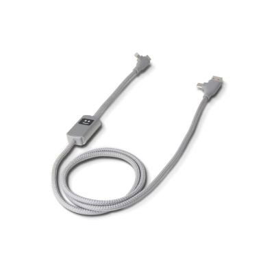 XOOPAR ALLURE PD CABLE with Data Transfer in Pale Grey