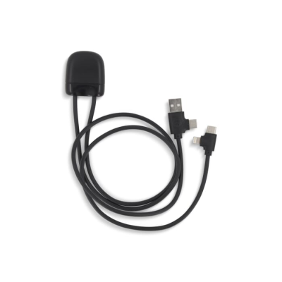 XOOPAR ICE-C CHARGER CABLE in Black