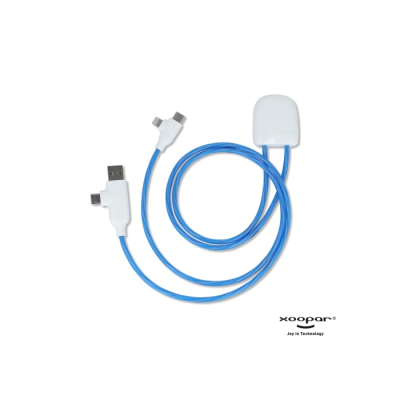 XOOPAR LIGHTING ICE-C CHARGER CABLE in Blue