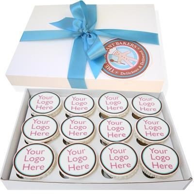 BOX OF 12 CORPORATE CUPCAKES