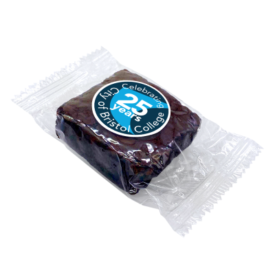 BROWNIE with Sticker Branding (5Cm Square)