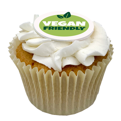 FROSTED CUPCAKE (VEGAN & GF) - EDIBLE BRANDING