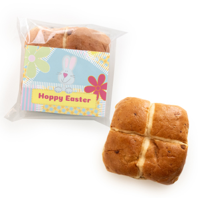 LUXURY HOT CROSS BUN - PRINTED CARD WRAP, 