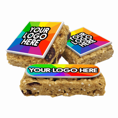 OATY BITE (FLAPJACK) - EDIBLE BRANDING - 5CM