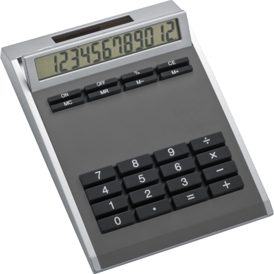 CALCULATOR DUBROVNIK in Anthracite Grey 
